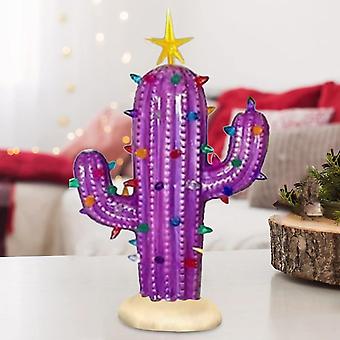 Kaktus Weihnachtsbaum mit Lichtern beleuchteter Harz Keramik Weihnachtsbaum  Vintage Weihnachten Kaktus Dekor Leuchten Weihnachtsbaum Kaktus kompatibel  mit X | Fruugo DE