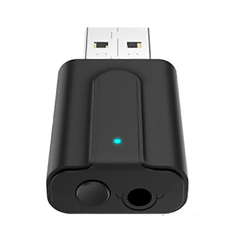 3.5mm AUX USB Wireless Bluetooth-compatible 5.0 Transmitter Receiver Audio Music Adapter