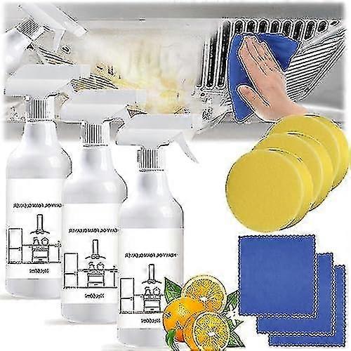 Nettoyant à l’huile lourde en mousse, nettoyant nettoyant, produits de nettoyage pour four, agent dégraissant de décomposition, nettoyant multi-usages, spray mousse