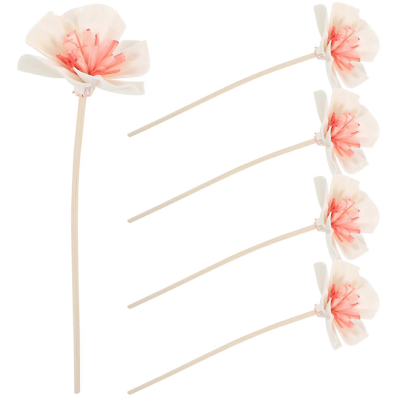 5pcs Aroma Bottle Flower Diffuser Aromatherapy Flower Sticks Flower Diffuser Rods Replacement