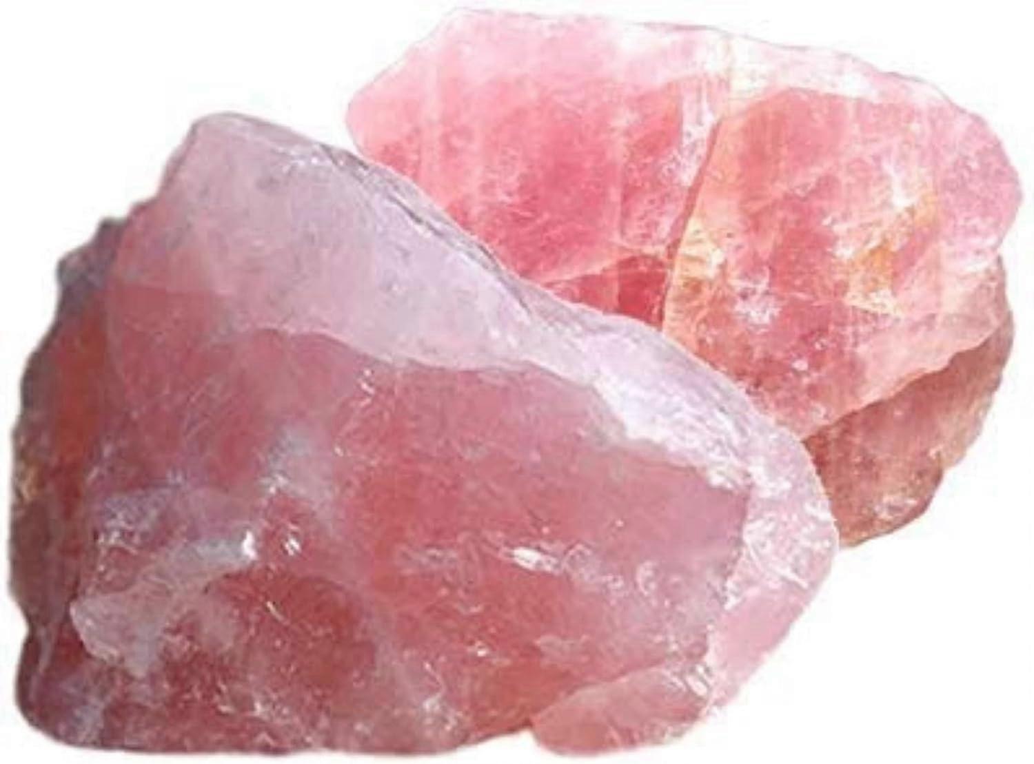 Quartz rose Pierre brute pour la lithothérapie et la collection