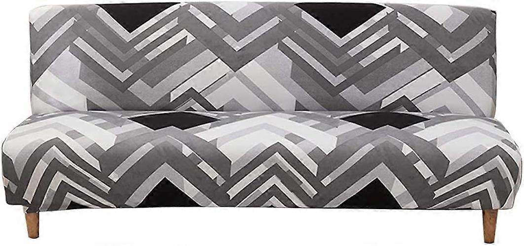 Sofa cover without armrests stretch 2 seater sofa cover foldable
