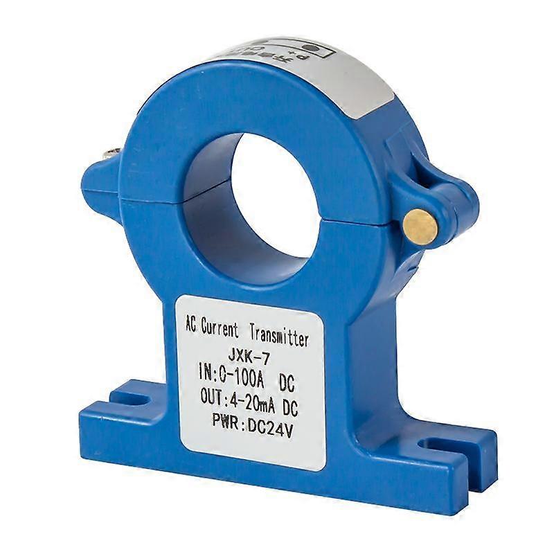 Ac Current Sensor Transmitter Transducer 4-20ma 0-10v Split Core Hall Current Transformer 0-2000a Support Customized