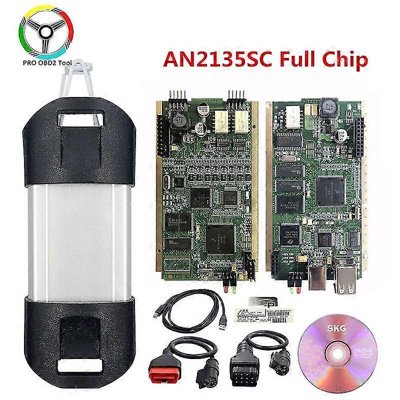 Full chip an2135sc can clip for renault obd2 diagnostic tool programmer interface reprog v191 pin extractor dialogys