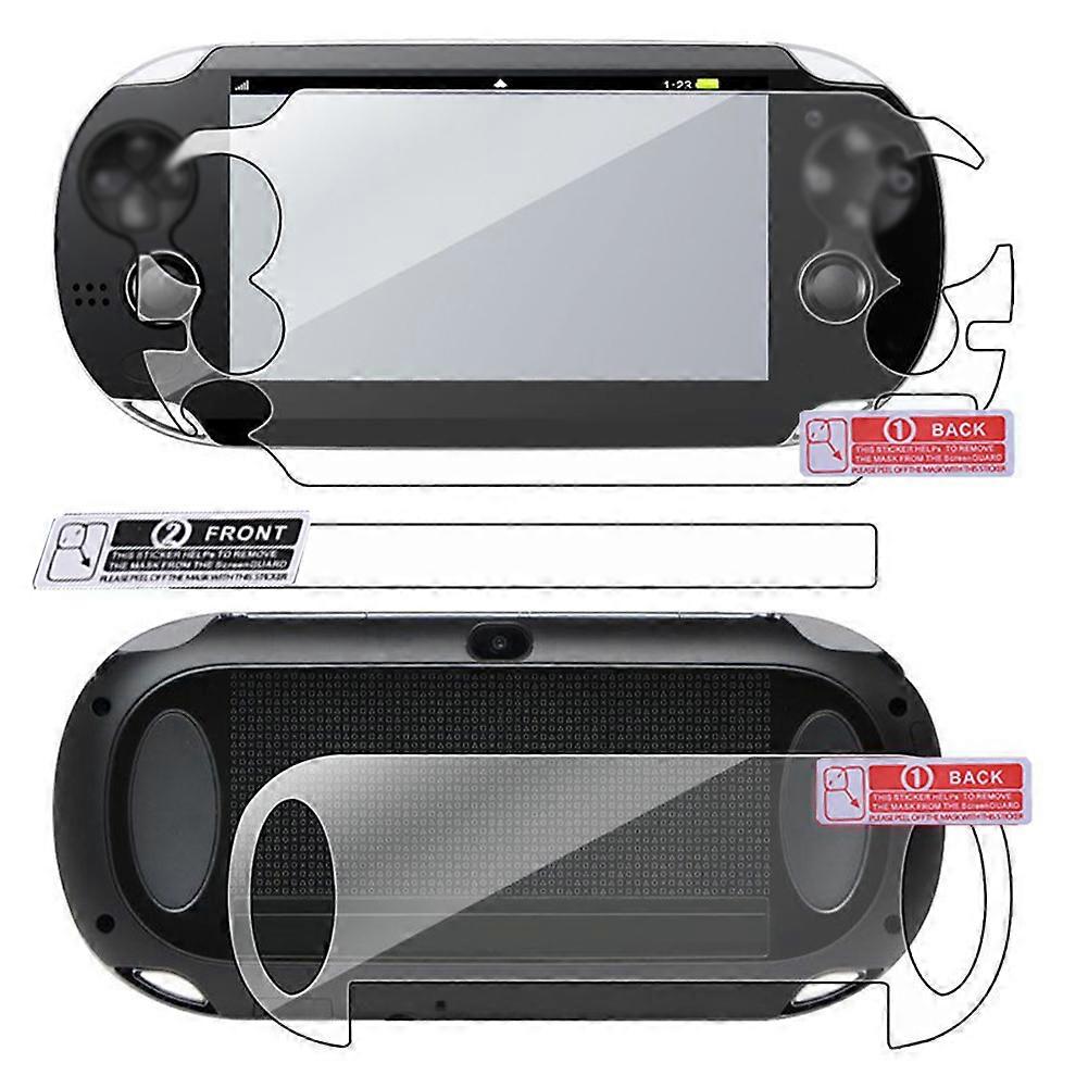 ゲームプレーヤー用HDスクリーンプロテクター、スクリーンプロテクター、フロント&バックフィルム、Sony Ps VitaおよびPSV用のプレミアムグアテマラガラス
