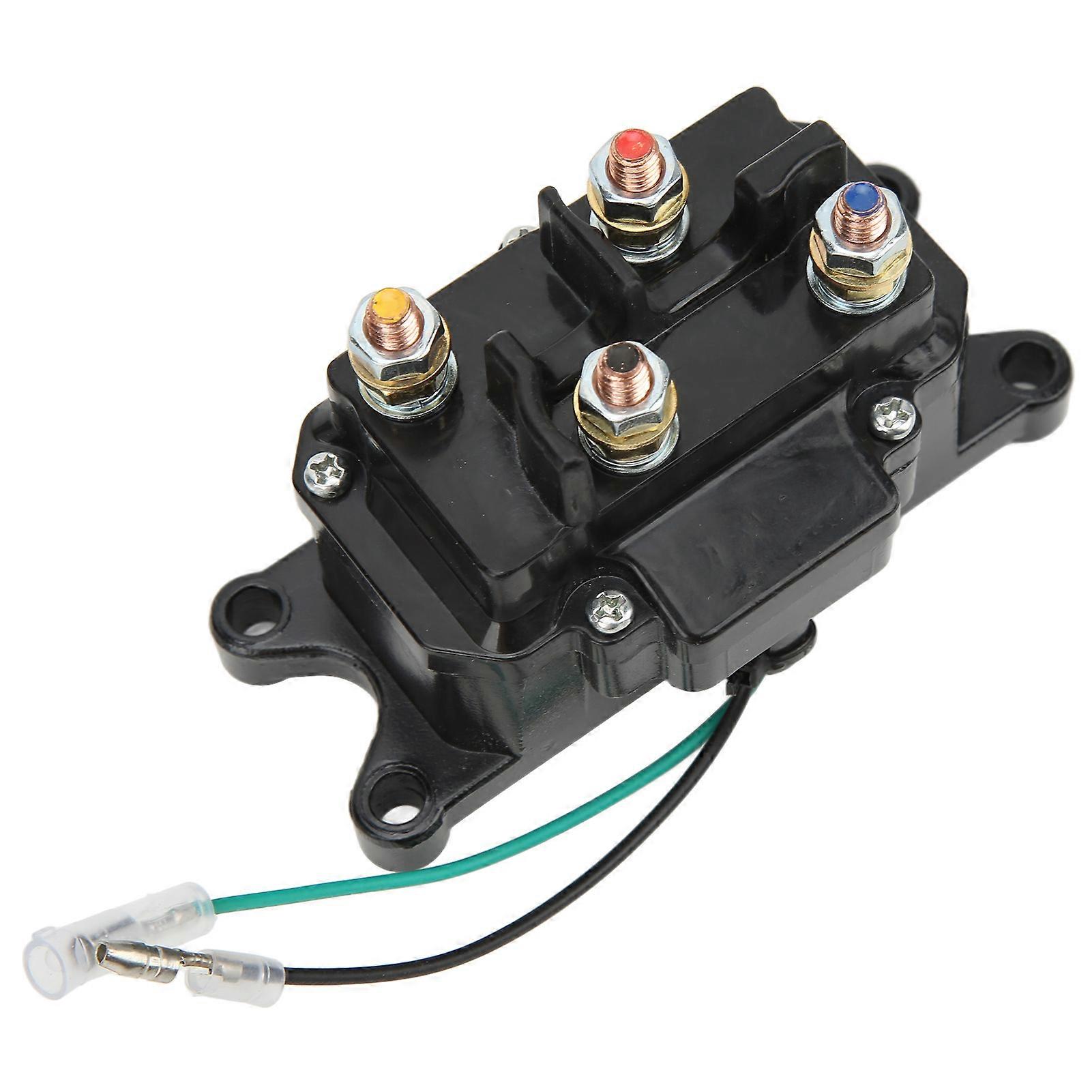 Olenoid Relay Contactor 12V 250A Thumb Truck For ATV UTV Boat 4x4
