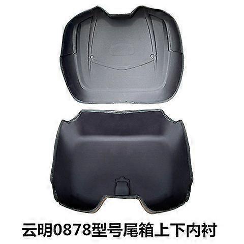 42L Large Capacity Tail Box Motorcycle Trunk Quick Release Scooter Thickened Storage Toolbox Can Put 2 Helmets
