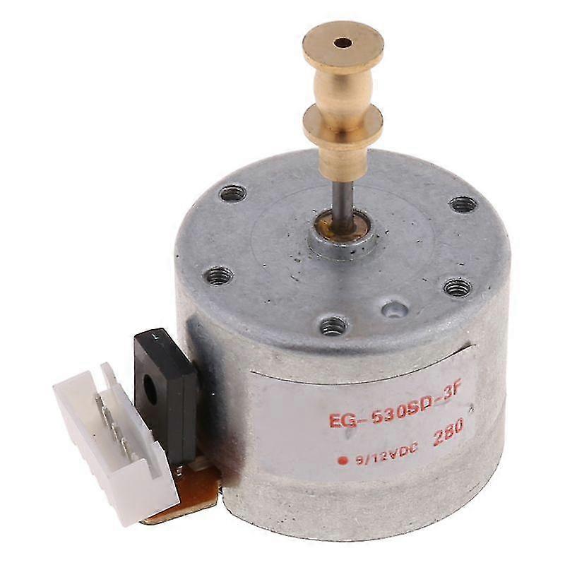 Eg530sd-3f Dc5-12v 3-speed 33/45/78 Rpm Metal Turntables Motor For Record Player