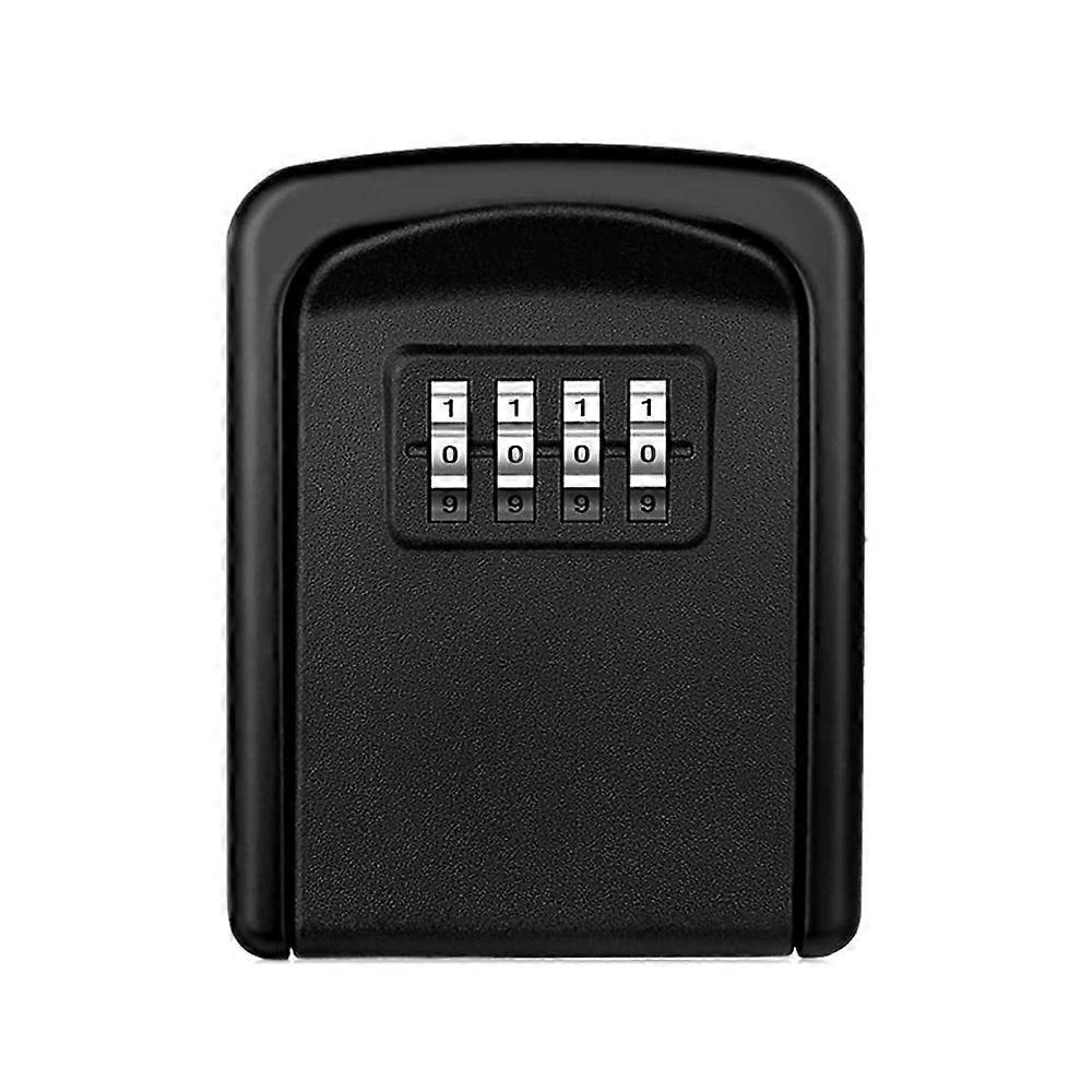 Key Lock Box 4 Digit Combination Lock Box for House Key Weatherproof Security Key Storage Lock Box