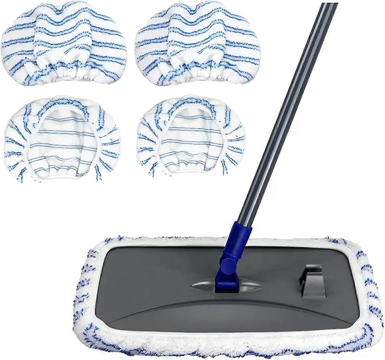 Dust mop Head Replacements Compatible with O Cedar Mop Head Replacements -15 inch by 8 inch