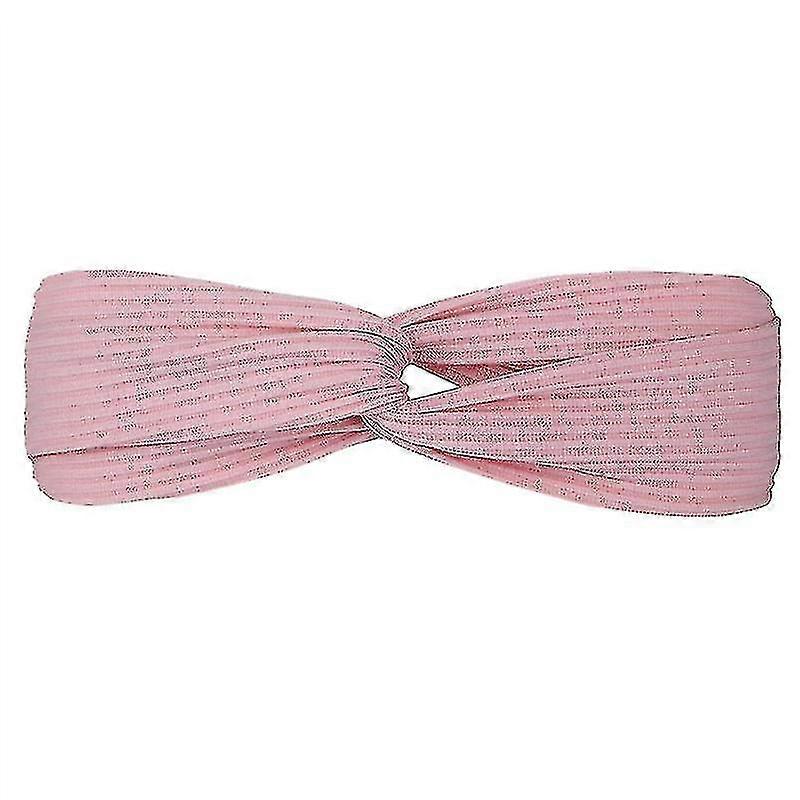 Headband Women's Knitted Solid Color Cross Headband