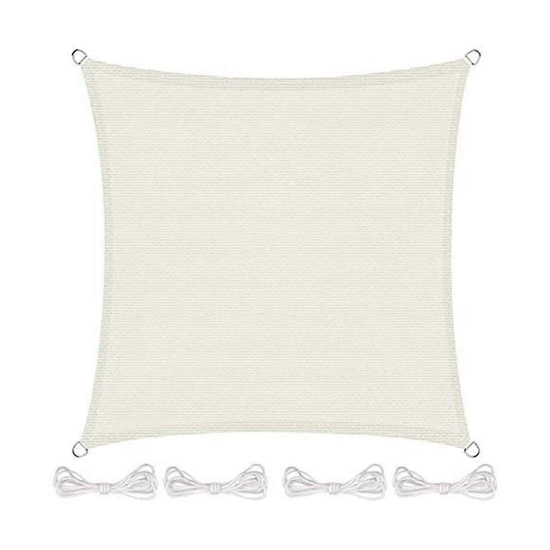 Shade Sail With Mounting Ropes Protection Water Resistant Shade Dispenser Uv Protection For Garden