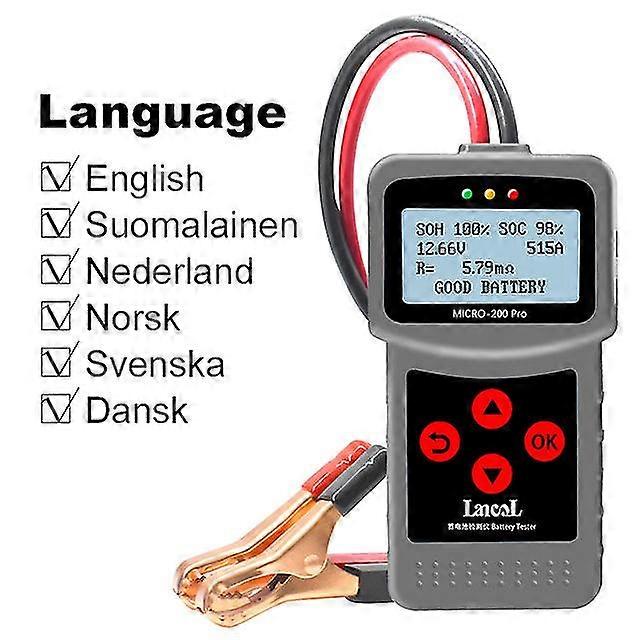 12V battery capacity tester car battery tester for garage workshop auto tools mechanical