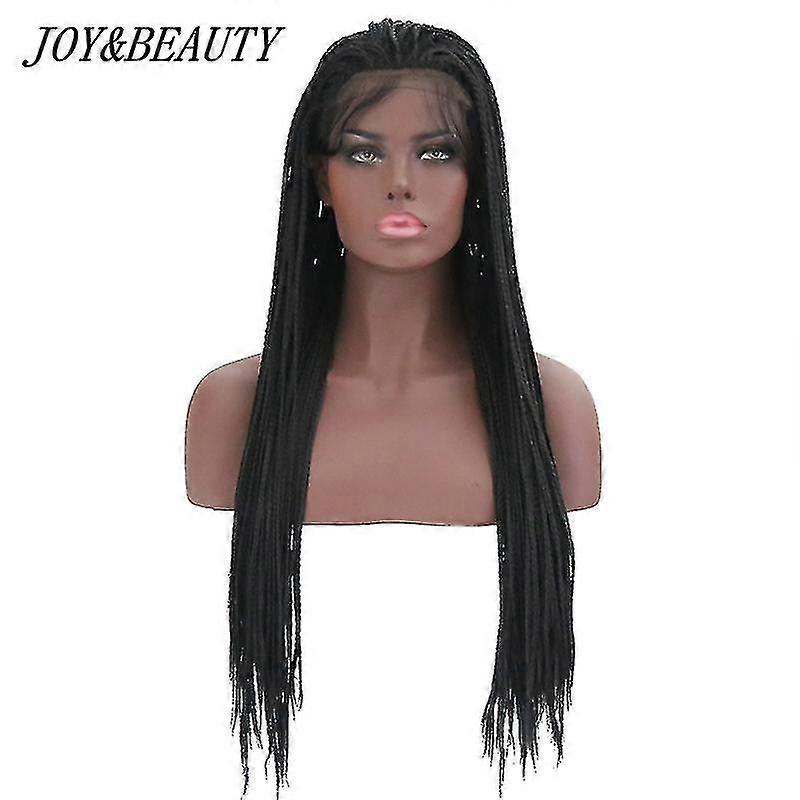 26 Zoll synthetische Spitze Front Perücke Box Zöpfe Twist Zöpfe WI