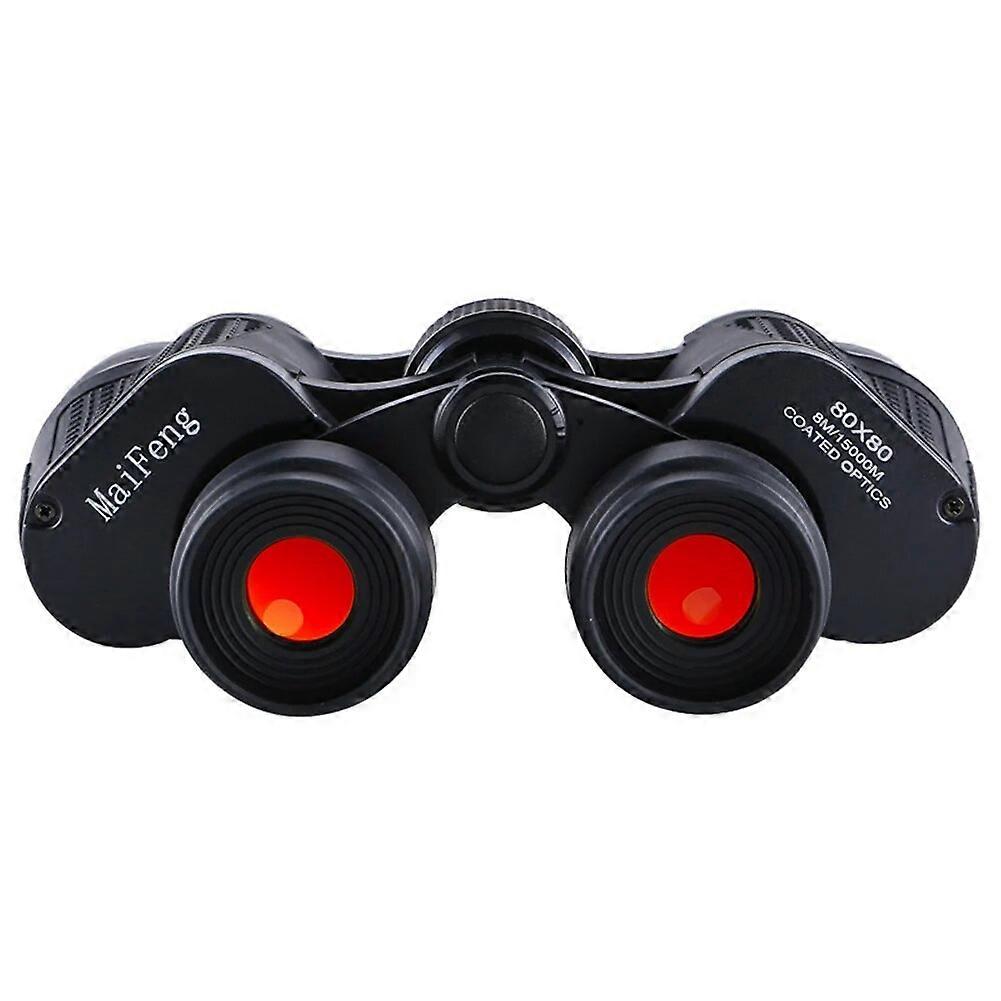 80x80 Night Vision Scope Portable High Magnification Binoculars Telescope with Storage Bag for Sports Concerts Bird Watching