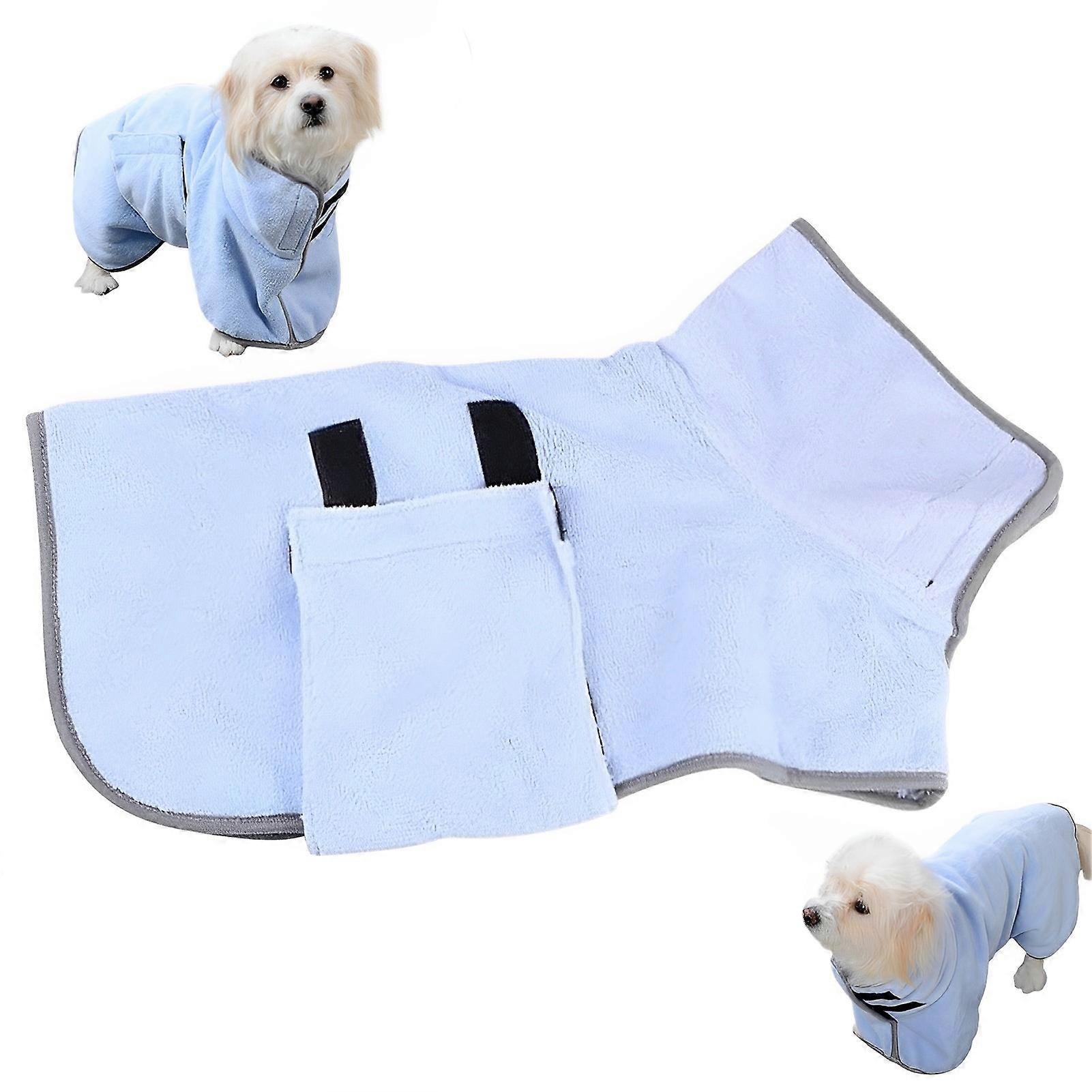 Pet Dog Bathrobe Towel Ultra Soft Super Absorption Advantage Pet Towel Suitable for Christmas Holiday