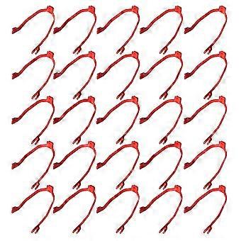 25pcs Rear Mudguard Bracket Rigid Support For Electric Scooter / Pro Accessories Parts,red