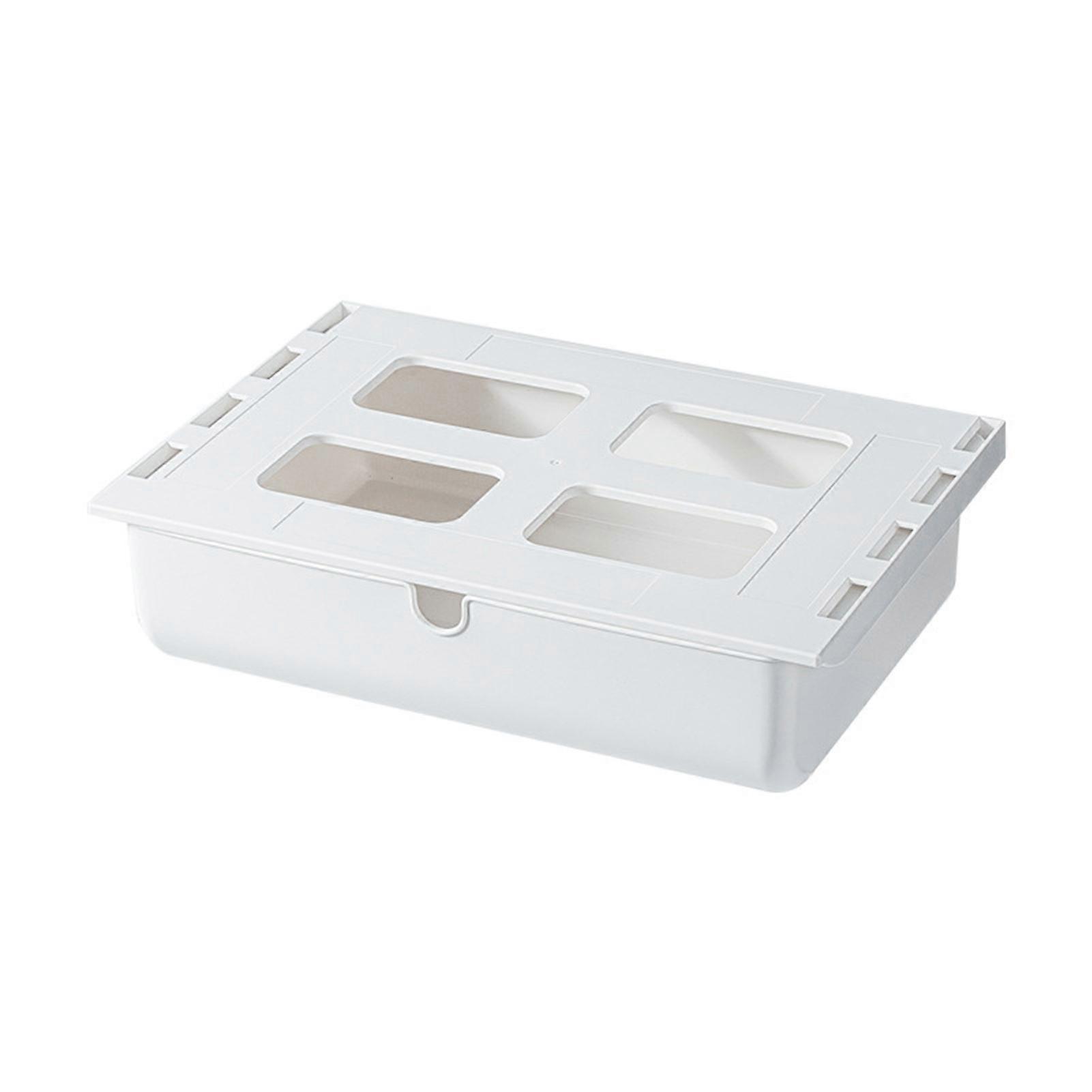 Hidden Storage Desk Drawers Easy Assemble Desk Organizer for Pens Cables Scissors Snacks
