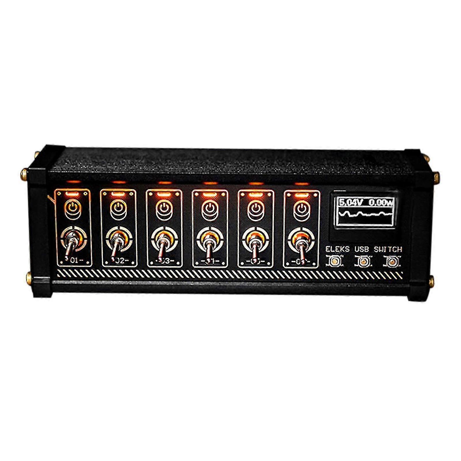 Eleksmaker Nk4 Eleks Usb S Hub 6 Port Usb Hub Oled Display /volta