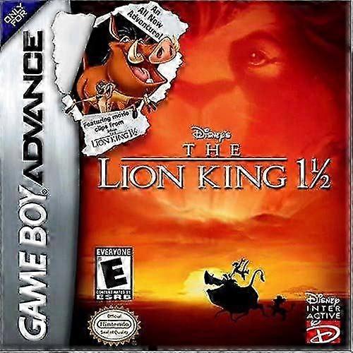 Jeu GBA Le Roi Lion 1.5