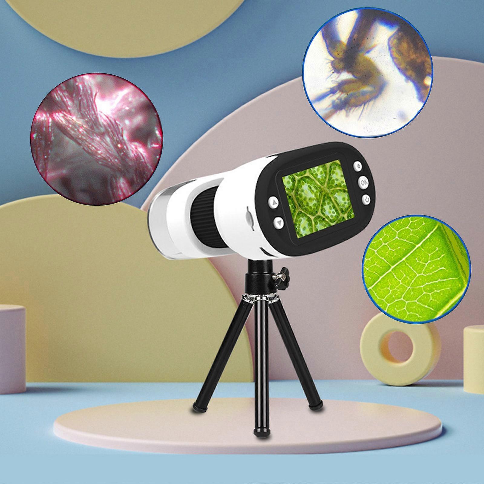 Handheld Microscope Children's Portable High Power Electronic Microscope Science Teaching Tools Can Be Photographed Can Be Video Can Be Carried Around