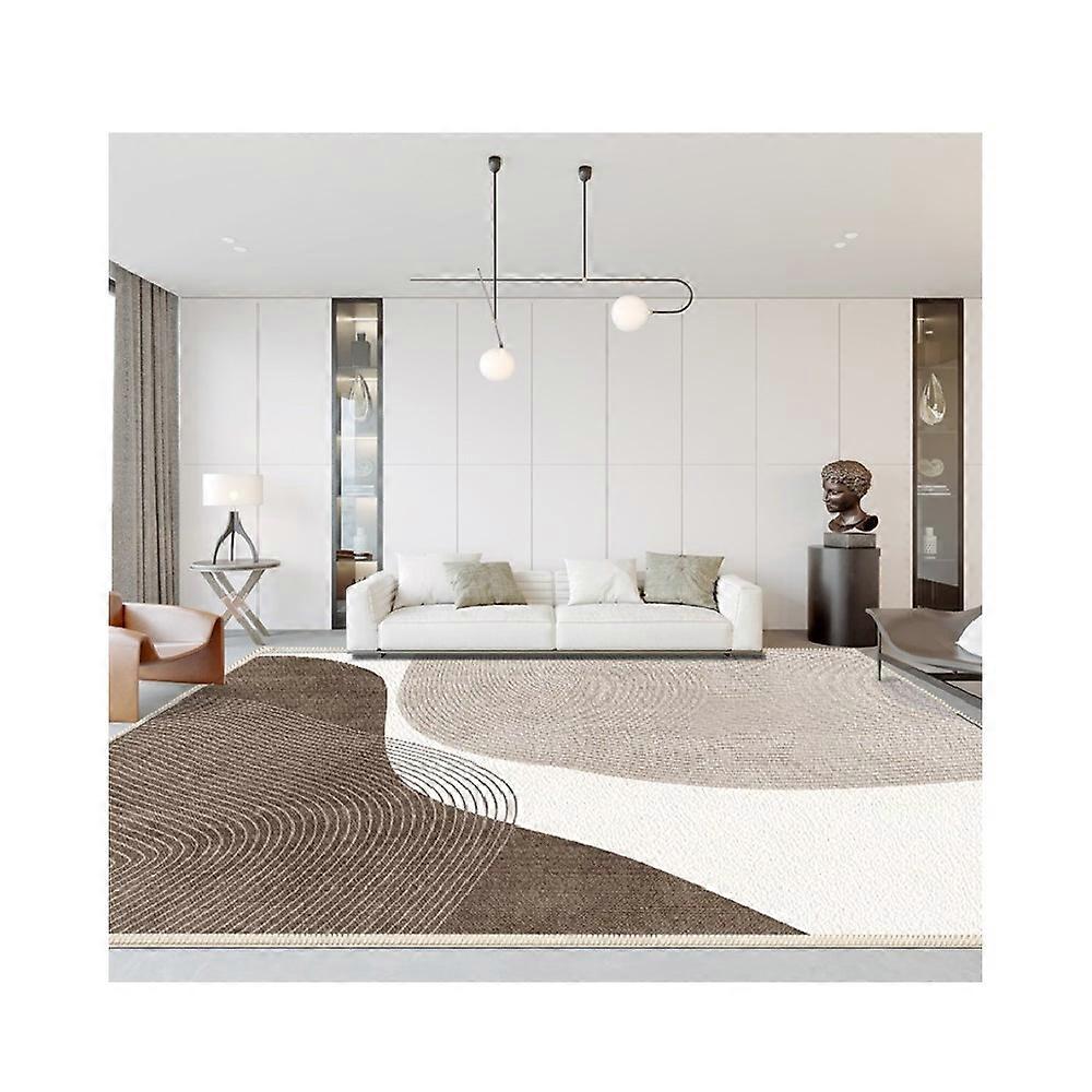 Large Floor Rugs Modern Simple Carpet Machine Washable Area Rug for Living Room Art Carpets-Loop Velvet-3