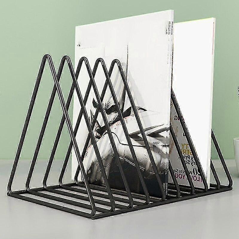 Vinyl Record Cd Magazine Storage Rack Album Display Rack Multifunctional Vertical Creative