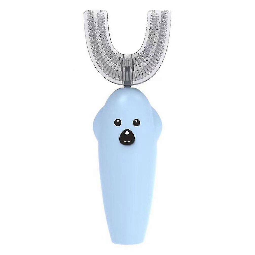 Electric Toothbrush Kids U Type 360 Degree Automatic Teeth Cleaner