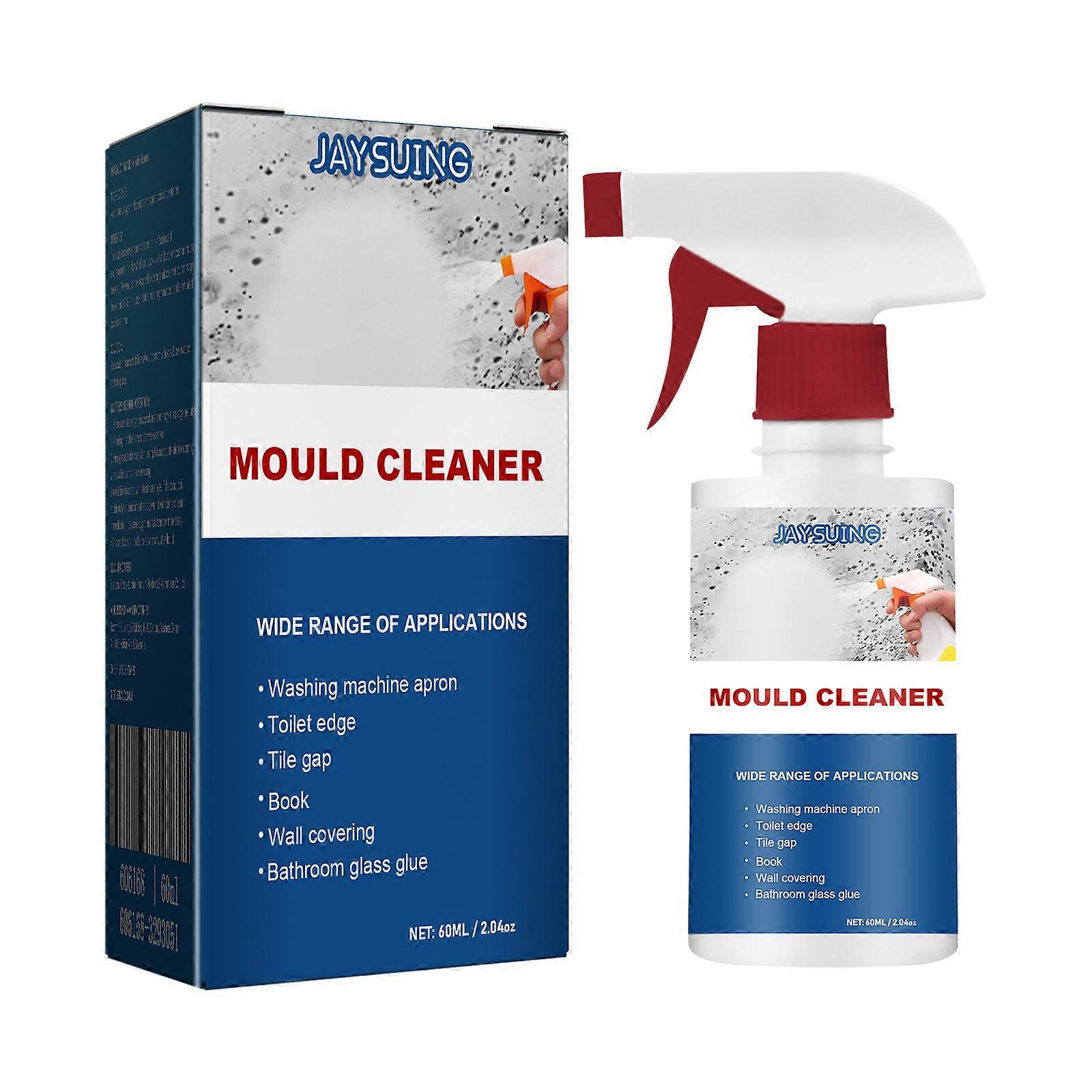 1-2pcs 60ml Mildew Cleaner Foam, Mildew Deodorant Decontamination Spray Foam Mould Cleaner