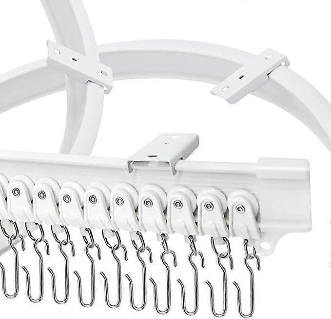 Flexible Curtain Rod, 5 Meter Extendable Curtain Rod, Curtain Rod, Room Divider Curtain Rail