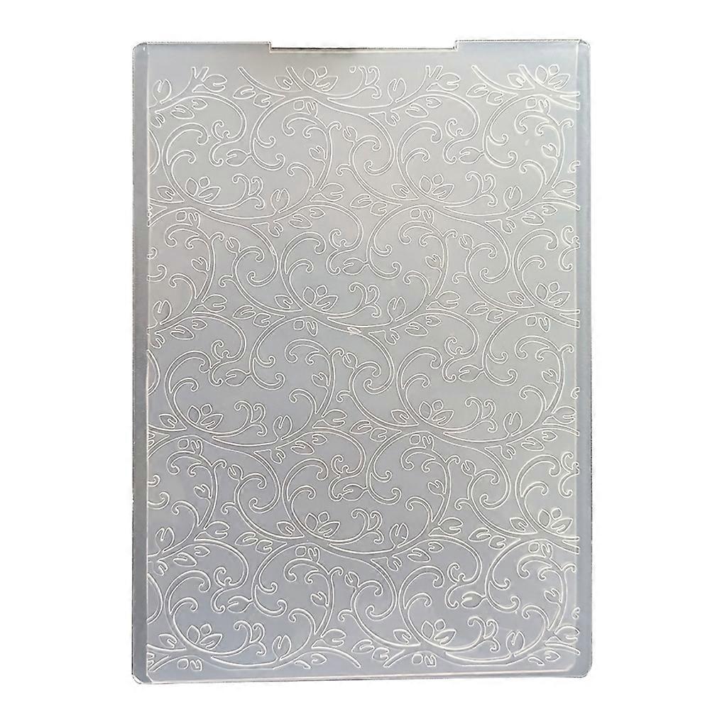 Embossing Folders Clear Plastic Template Tree Branch Pattern for DIY Paper Card Craft Decorations Scrapbooking