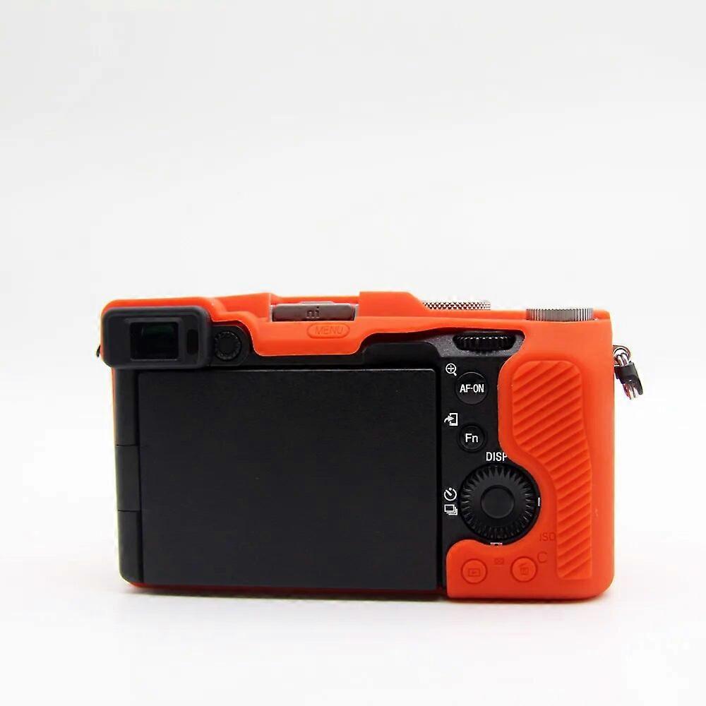 Rubber Silicone Case Body Cover Protector Frame Skin for Sony A7C Alpha 7C Mirrorless Camera