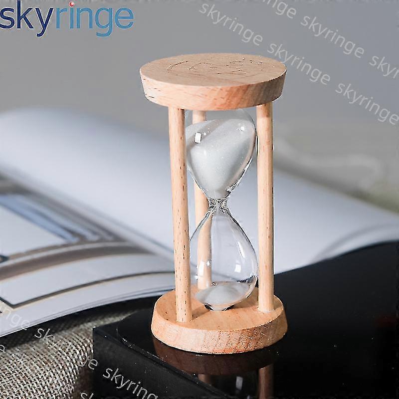 Wooden Sand Timer 5 Minute Timer Portable Sand Timer Decorative Hourglass Timer Kitchen Sand Clock