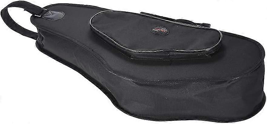 600d Oxford Thicken Padded 600d Thicken Padded Water-resistant Alto Saxophone Sax Bag Case 10mm Foam Hard Board Double Zipper With Adjustable Shoulde