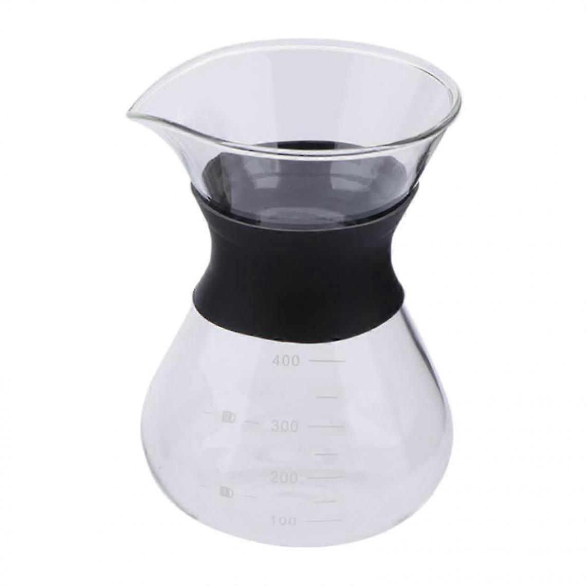 Pour Over Coffee Maker Stainless Steel Filter Dripper 400ml Without Filter