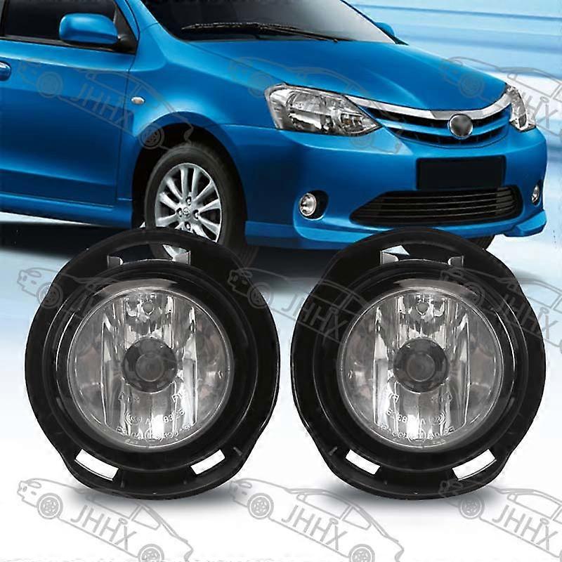 Compatible Etios 2013 2014 2015 216 2017 -2021 Fog Lamp Front Anti-Fog Lamp (Without Bulb)