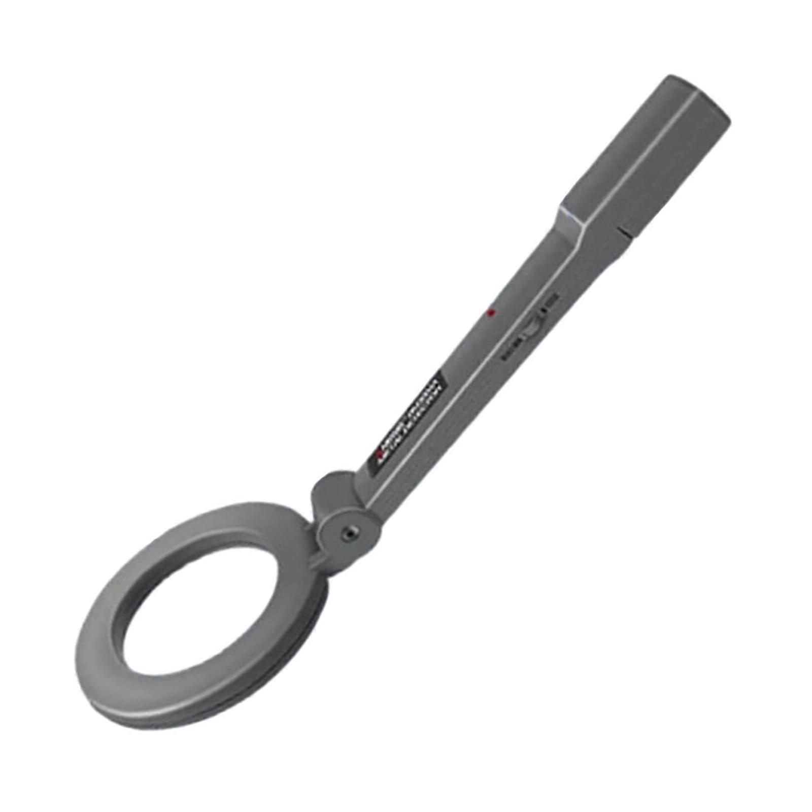 Adjustable Handheld Metal Detector - Sensitive Pinpointer Alarm for Safety