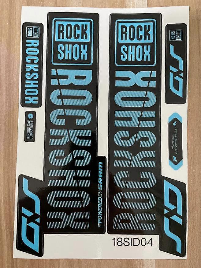 SID  MTB Fork Sticker for Mountain Bike  Bicycle Front Fork Decals
