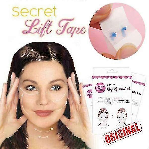 40pcs/box Secret Lift Tape Effective Face Sticker Thin Invisible
