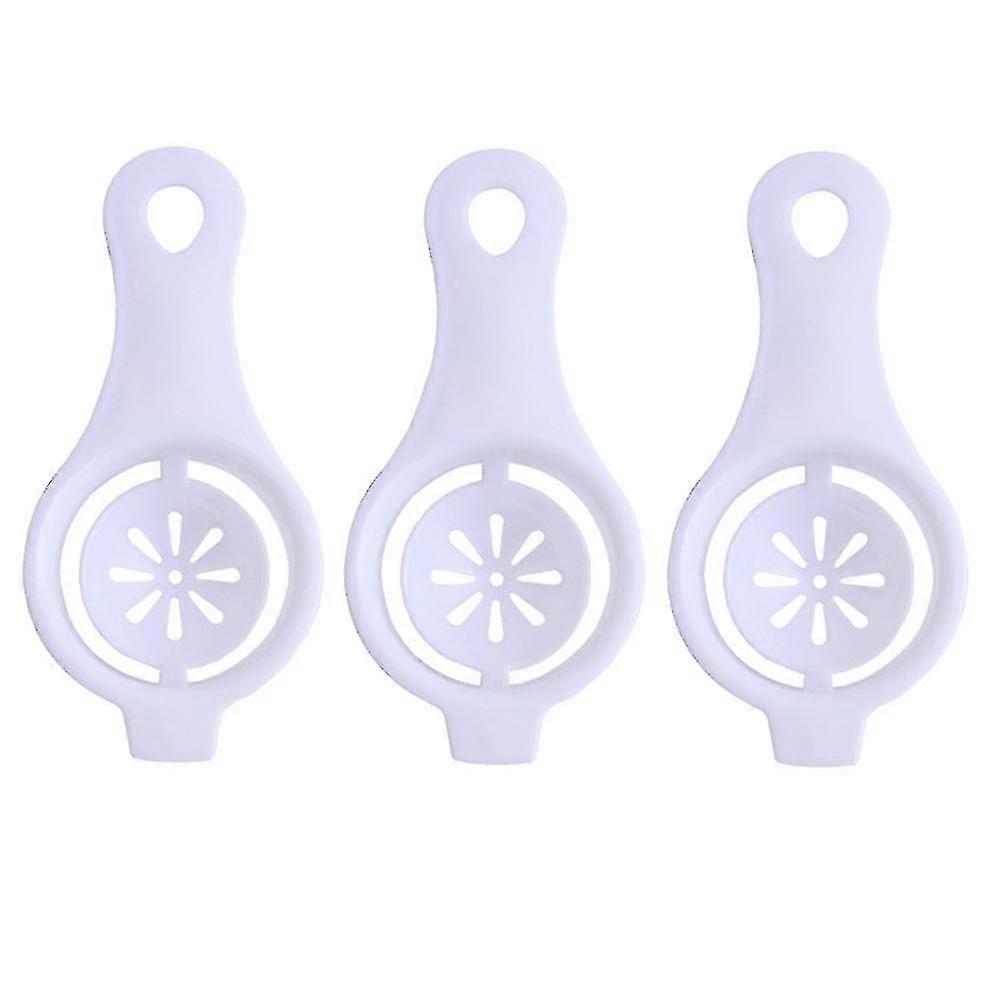 3packs Bequemer Eierseparator, einfach zu bedienender Eiweiß- und Eigelbseparator für Bäcker, Backküchenwerkzeug