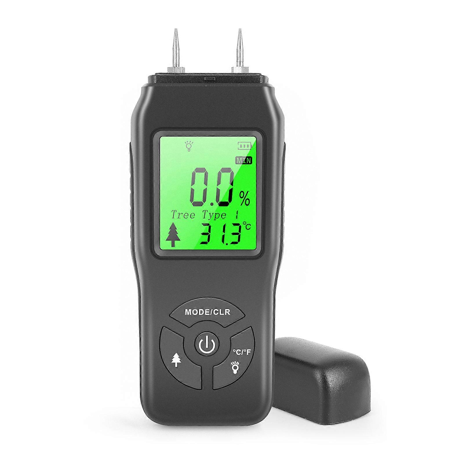 Portable Digital Wood Moisture Meter High Accuracy Humidity Measuring Meter for Wood Dampness Test