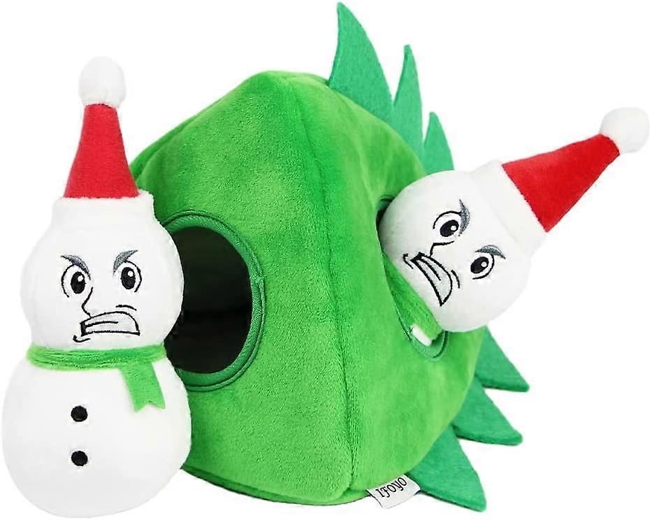 Interactive Dog Toys, Hide and Seek Dog Toys, Squeaky Puzzle Plush pet Toys