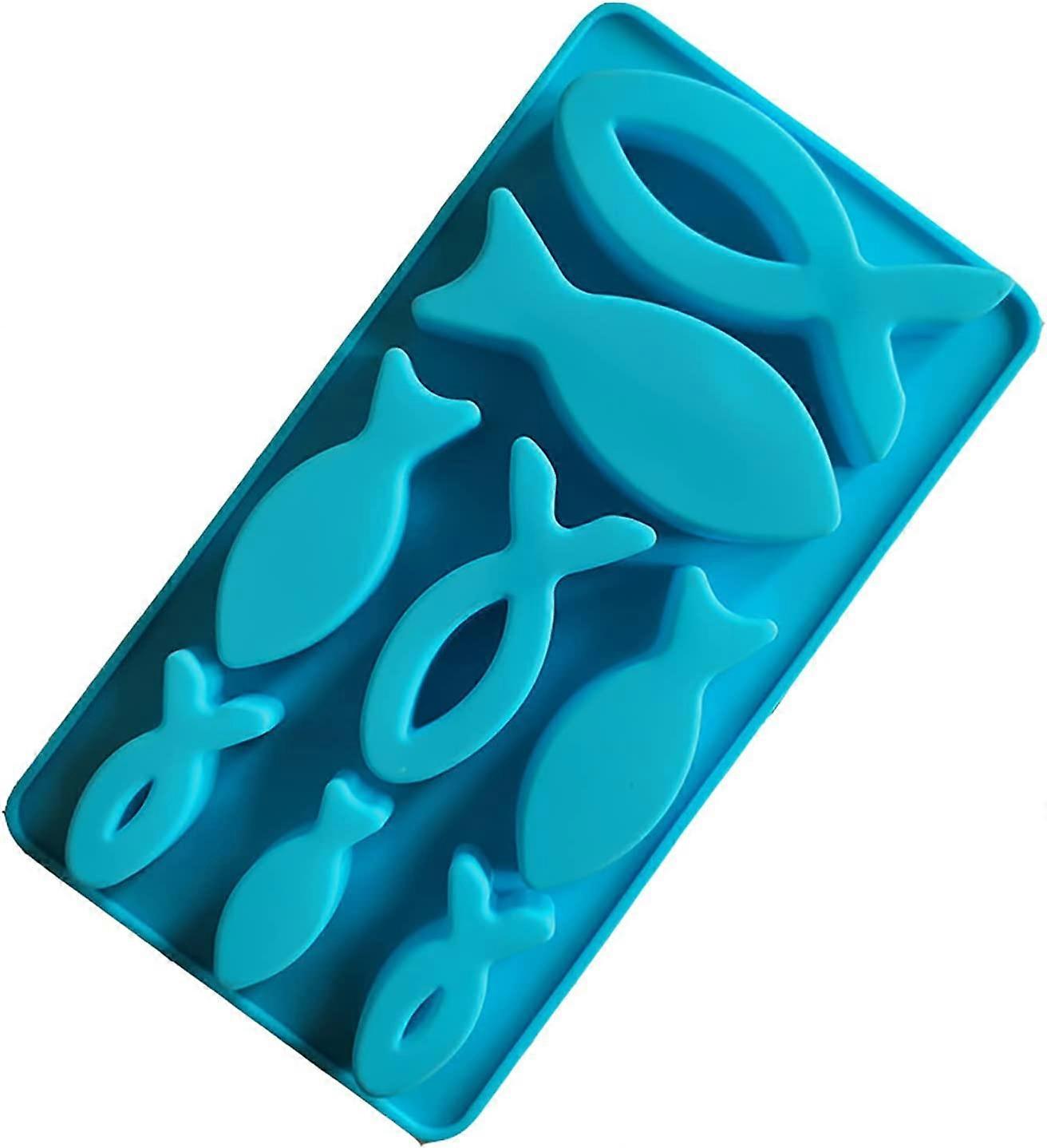 Fish Silicone Moulds For Chocolate Ice Cream Cake Pudding Soap Epoxy Resin