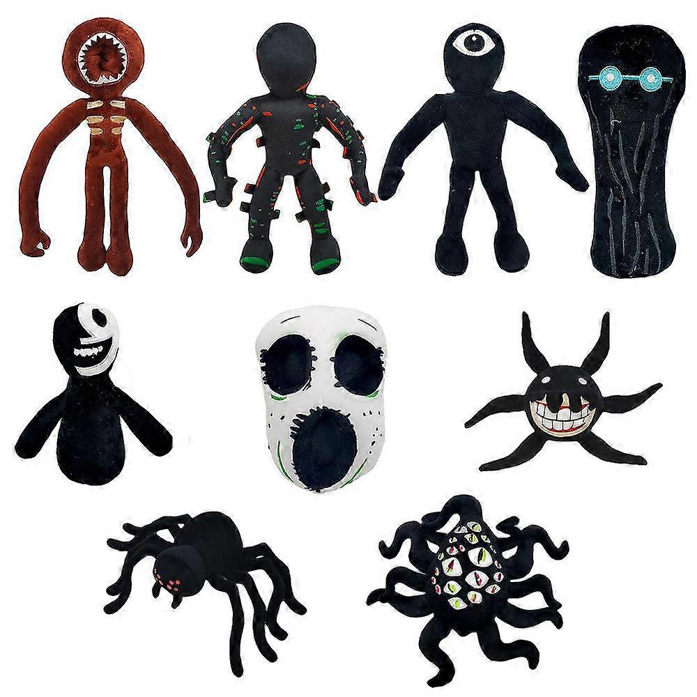 2022モンスターホラーゲームR0bl0xドアぬいぐるみ、ファンギフト用のフィギュアぬいぐるみおもちゃ、子供と大人のための柔らかいぬいぐるみフィギュア人形