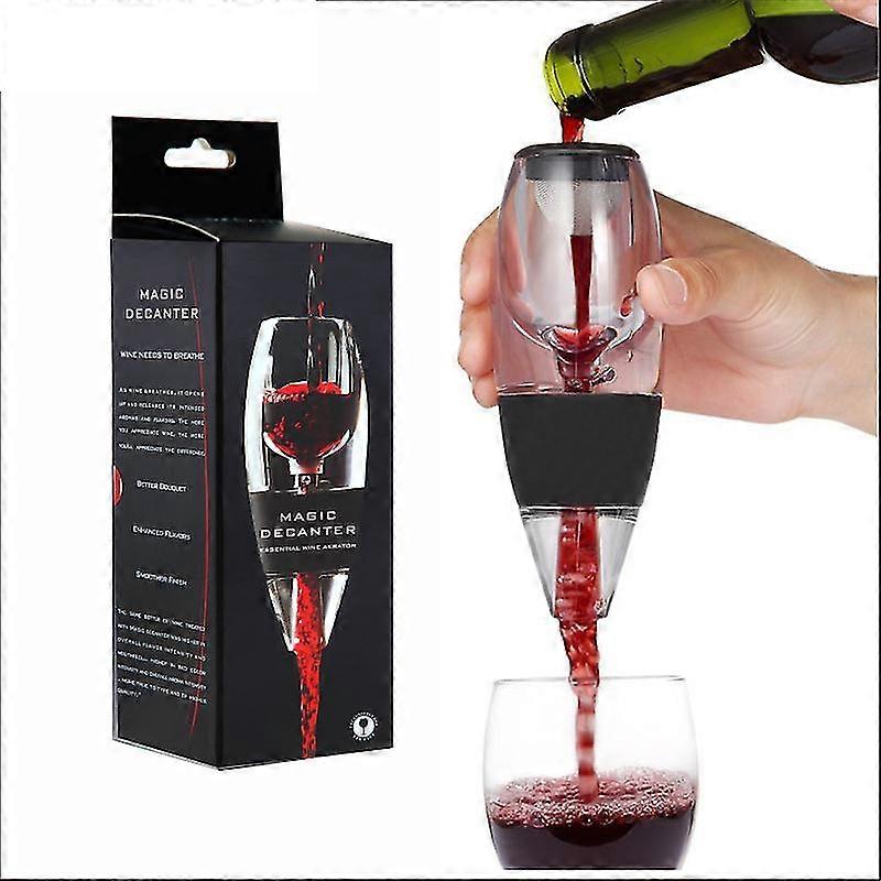 Red Wine Aerator Includes Base Enhanced Flavors With Smoother Finish
