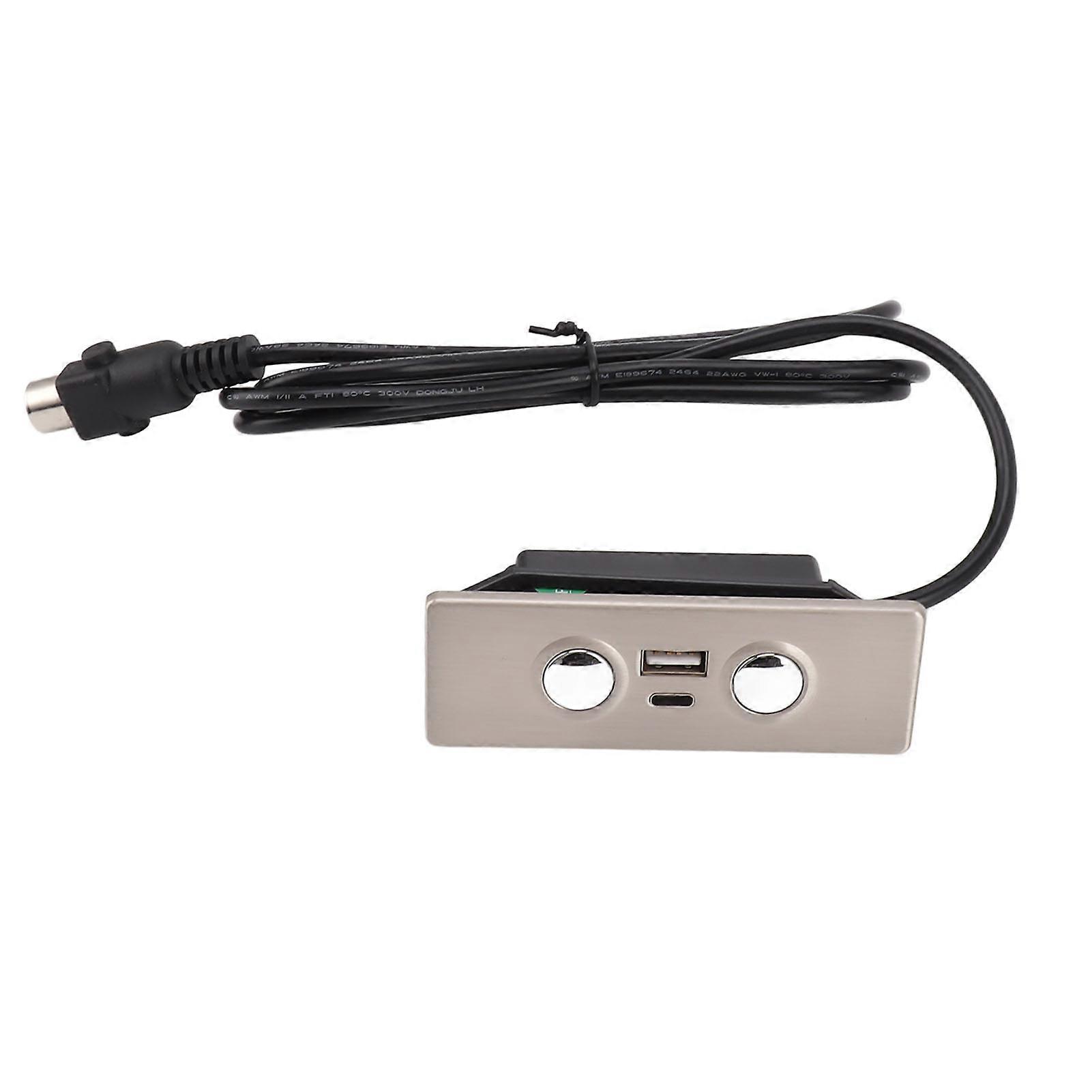 5针升降椅电动躺椅手控电动沙发遥控器手控USB Type C充电口