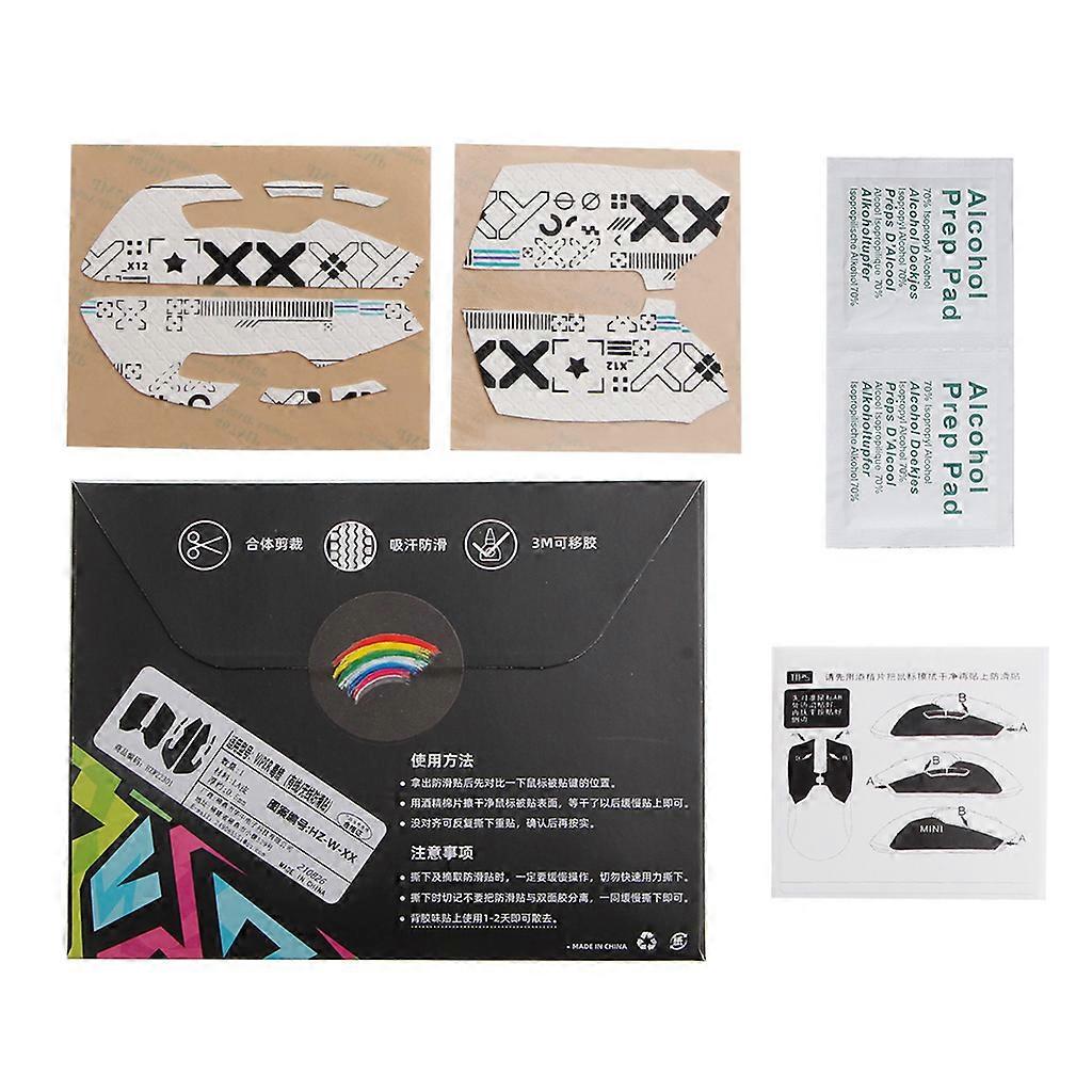 Mouse Sweat Resistant Pad Mouse Skin Sticker for Razer- Viper Mouse Glides