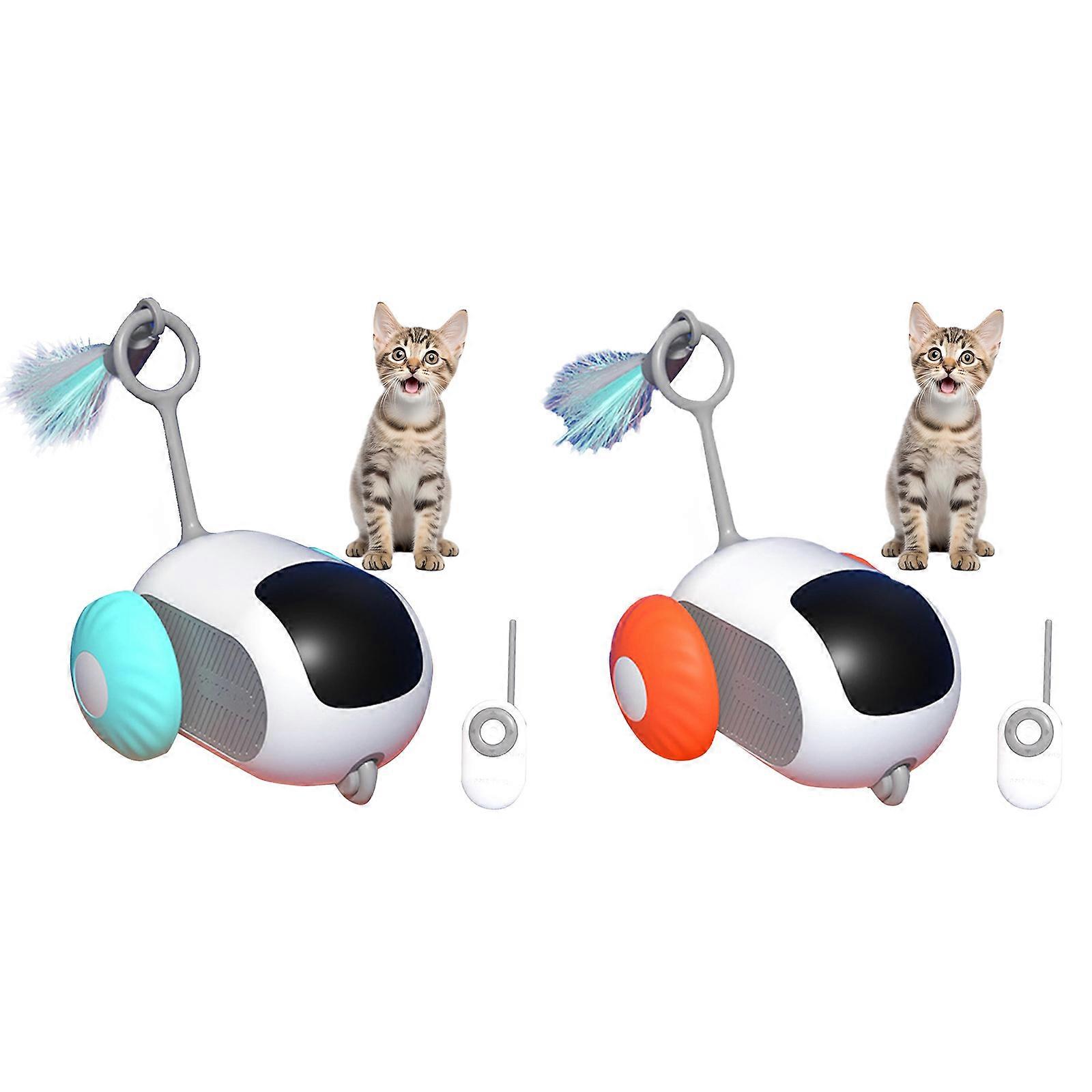 Smart Pet Toy Car Remote Control Running Car Cat Toy Interactive Electric Toy 100% New