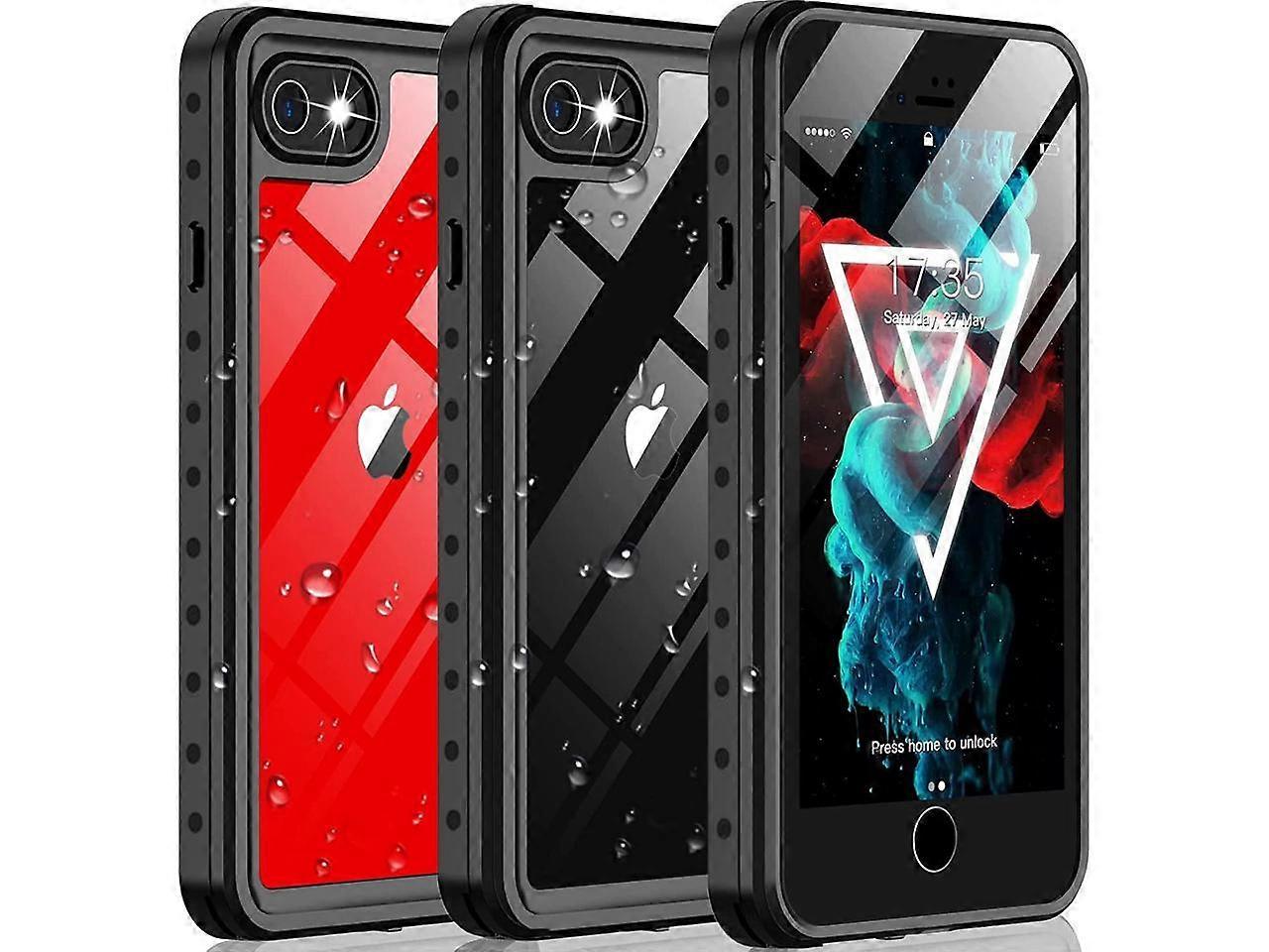 For iPhone SE 2022 Case / iPhone SE 3 Case Waterproof with Built-in Screen Protector Shockproof Full Body Underwater Case for iPhone 7/8/SE 2020/SE 20