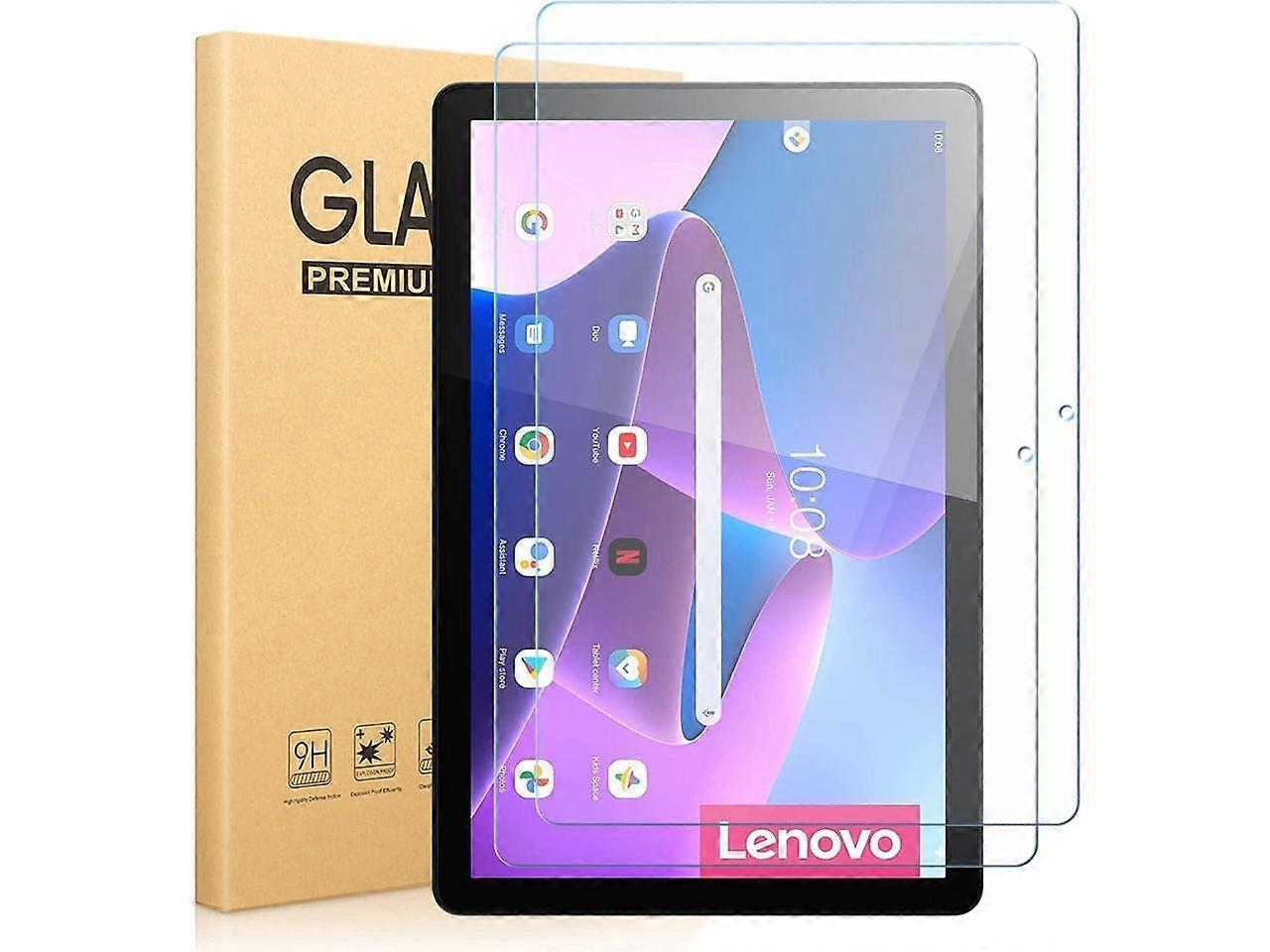 [2-Pack] Screen Protector for Lenovo Tab E10 10.1 inch 2018 TB-X104F Tempered Glass Screen Protector Film, S Pen Compatible, Anti-Fingerprint, Anti-Sc